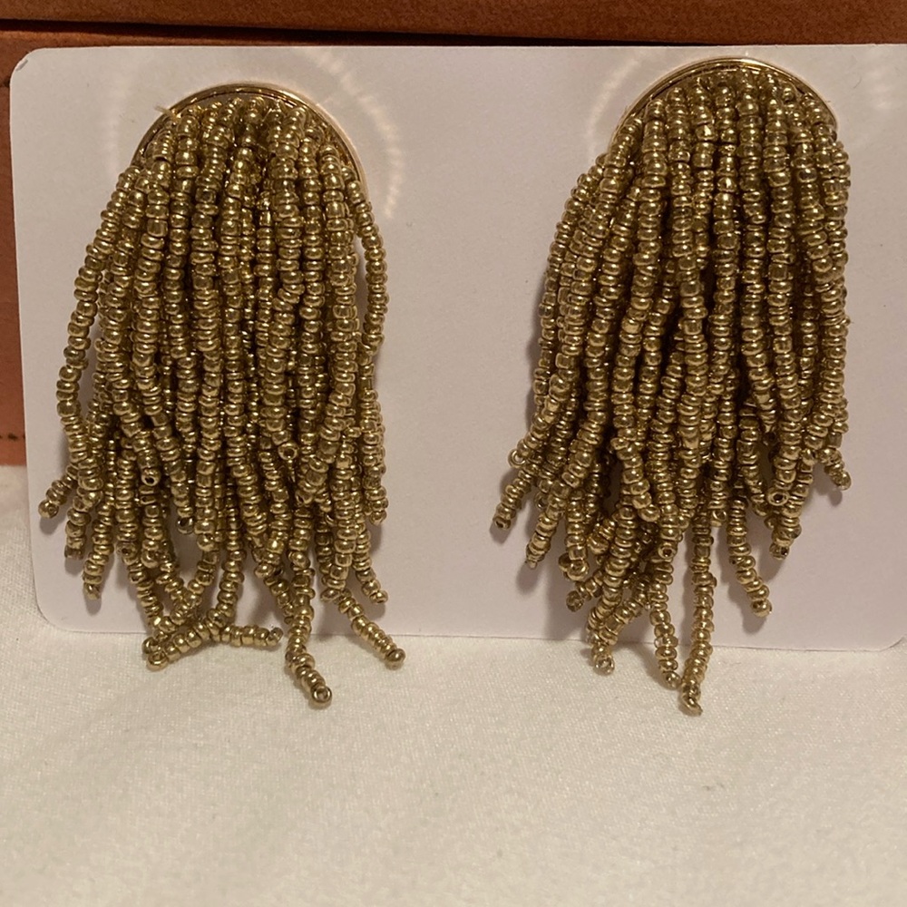 Baublebar Gold beaded earrings